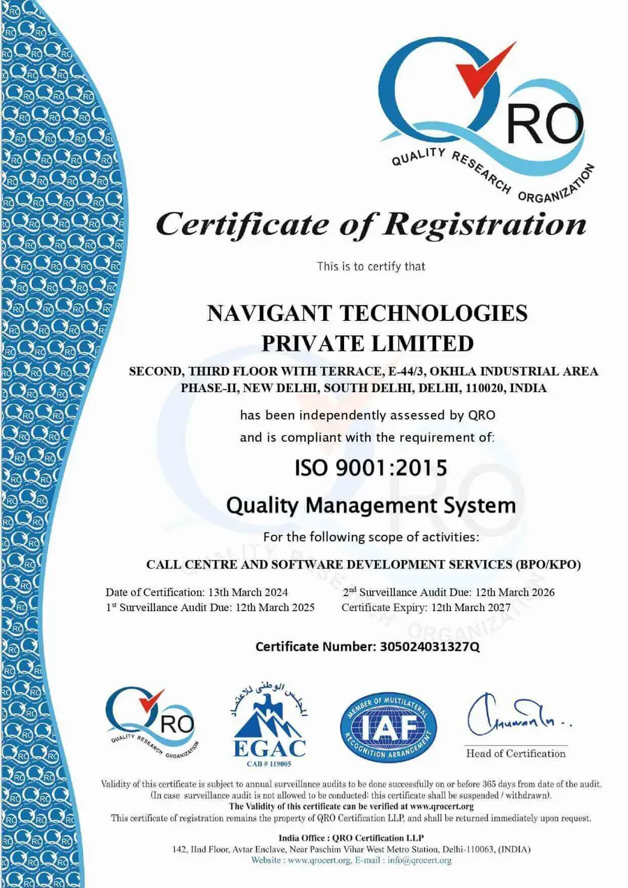 ISO 14001:2015 Environmental Management System Certification