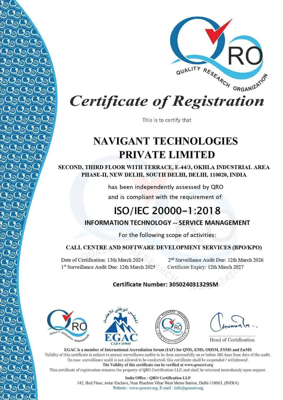 PCI DSS Compliance Certification